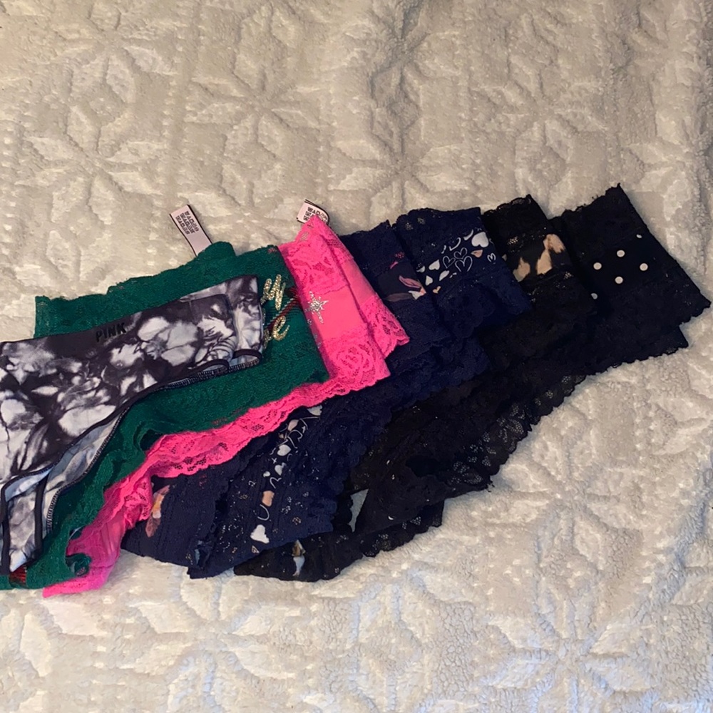 Pink & Victoria Secret never worn underwear bundle